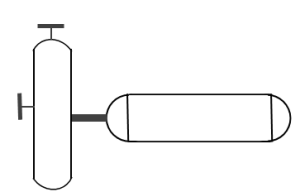 Horizontal pump p&id symbol
