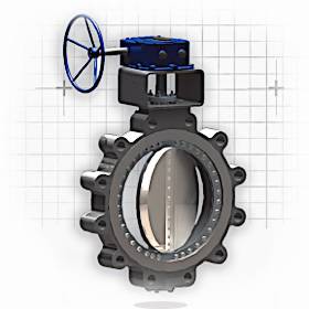 Butterfly control valve