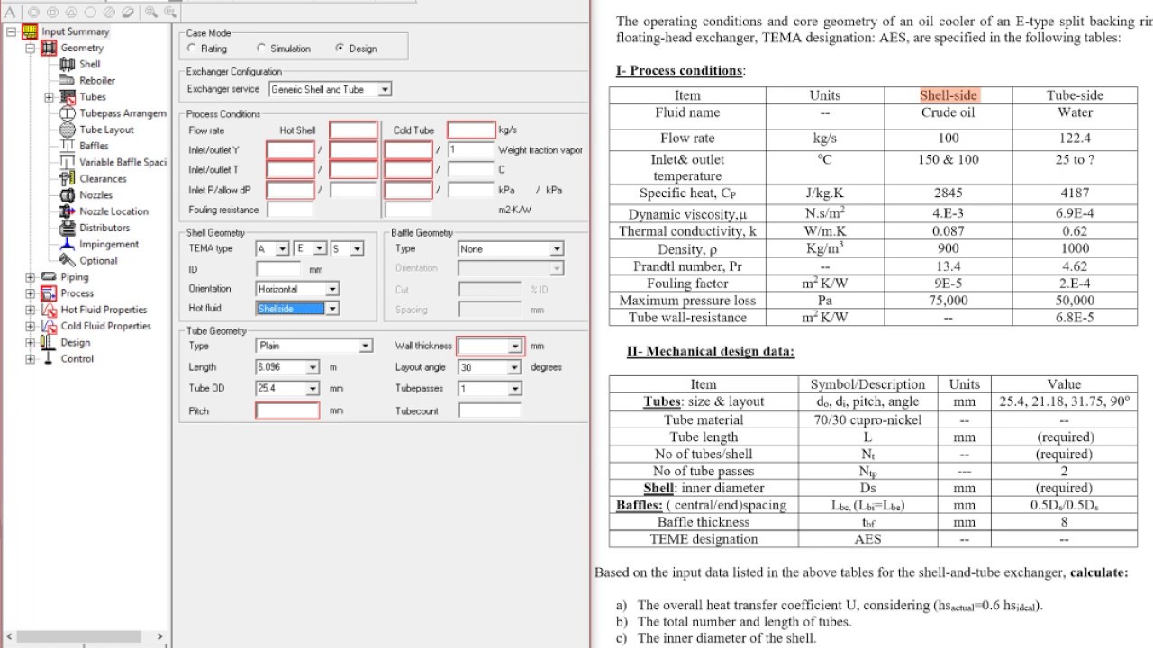 Heat Exchanger Design Software Enggcyclopedia